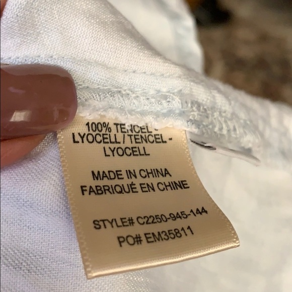 Cloth&. Stone chambray bell sleeve popover top - Picture 6 of 6